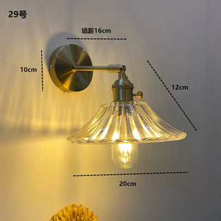Celako™ Aureum Wall Light | Copper Bedroom Lighting