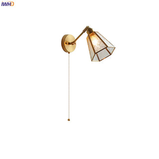 Celako™ Verdana Wall Light | Glass Bedroom Lighting