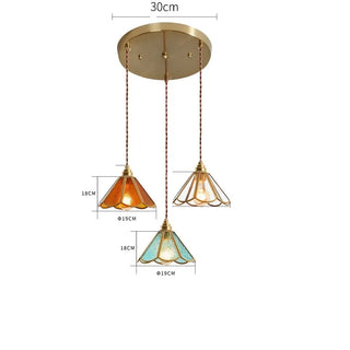 Celako™ Kagura Pendant Light | Glass Dining Room Lighting