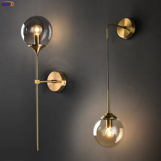 Celako™ Orbela Wall Light | Glass Bedside Lighting