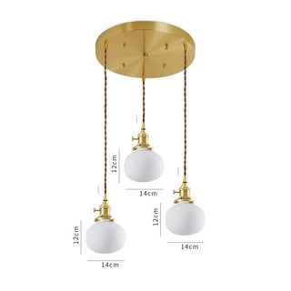 Celako™ Cervia Pendant Light | Ceramic Dining Room Lighting
