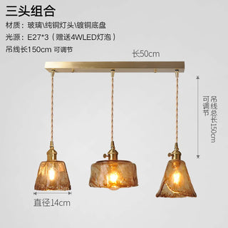 Celako™ Ambrus Pendant Light | Glass Dining Room Lighting