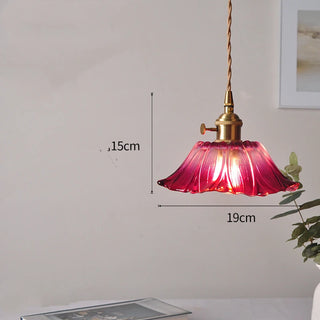 Celako™ Violetta Pendant Light | Glass Dining Room Lighting