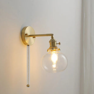 Celako™ Aurilo Wall Light | Copper Bedside Lighting