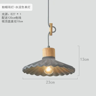 Celako™ Cemara Pendant Light | Cement Dining Room Lighting