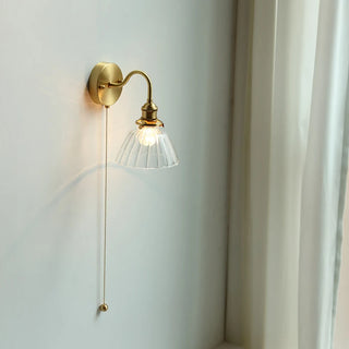 Celako™ Vitrone Wall Light | Copper Bedroom Lighting