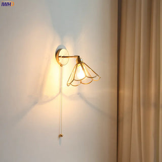 Celako™ Aurica Wall Light | Glass Entryway Lighting