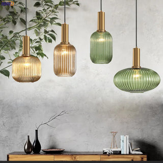 Celako™ Lumineo Pendant Light | Glass Dining Room Lighting