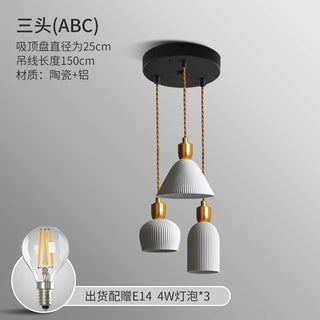 Celako™ Ceramiq Pendant Light | Ceramic Dining Room Lighting