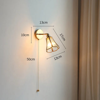 Celako™ Aurica Wall Light | Glass Entryway Lighting