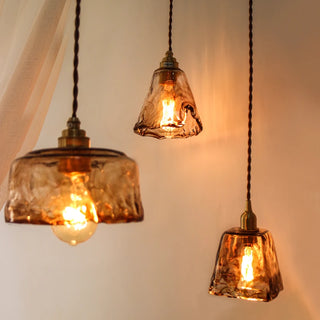 Celako™ Aurevia Pendant Light | Copper Dining Room Lighting