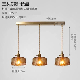 Celako™ Ambrus Pendant Light | Glass Dining Room Lighting