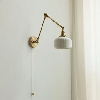 Celako™ Kensai Wall Light | Copper Bedside Lighting