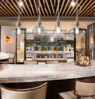 Celako™ Vetrino Pendant Light | Glass Dining Room Lighting