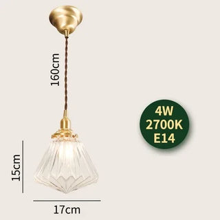 Celako™ Cuverre Pendant Light | Glass Dining Room Lighting