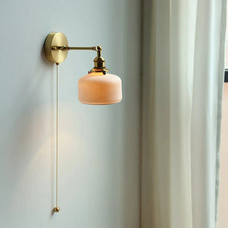 Celako™ Takumi Wall Light | Copper Bedside Lighting