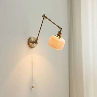 Celako™ Kensai Wall Light | Copper Bedside Lighting