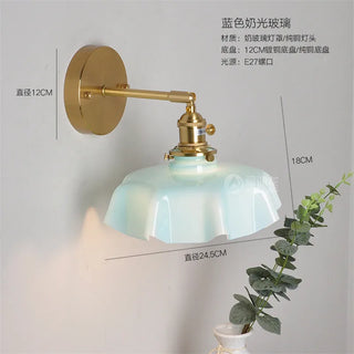 Celako™ Glintus Wall Light | Copper Bedroom Lighting