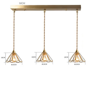 Celako™ Kagura Pendant Light | Glass Dining Room Lighting