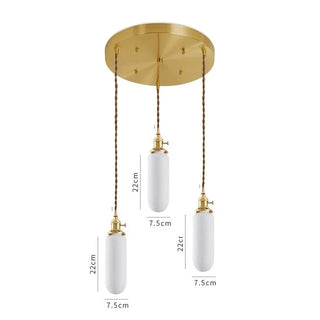 Celako™ Lumira Pendant Light | Ceramic Dining Room Lighting