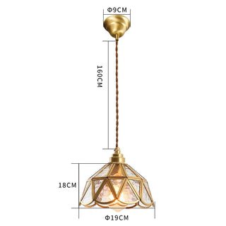 Celako™ Kagura Pendant Light | Glass Dining Room Lighting