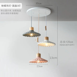 Celako™ Cemara Pendant Light | Cement Dining Room Lighting