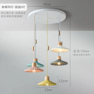 Celako™ Cemara Pendant Light | Cement Dining Room Lighting