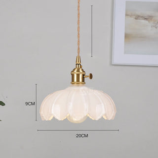 Celako™ Violetta Pendant Light | Glass Dining Room Lighting