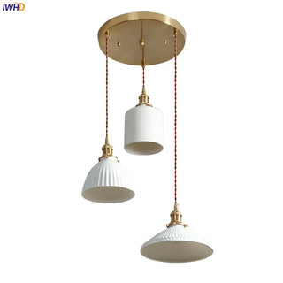 Celako™ Lumira Pendant Light | Ceramic Dining Room Lighting
