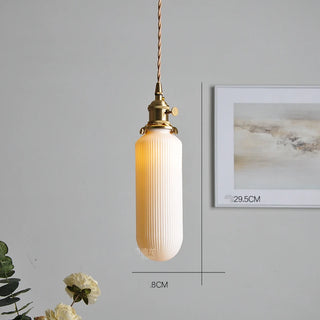 Celako™ Kaolia Pendant Light | Ceramic Dining Room Lighting