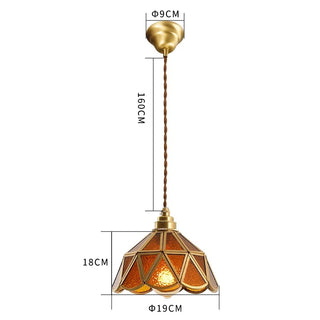 Celako™ Kagura Pendant Light | Glass Dining Room Lighting