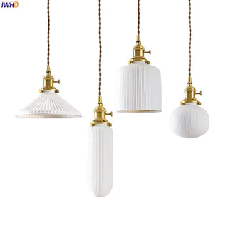 Celako™ Kalino Pendant Light | Ceramic Dining Room Lighting