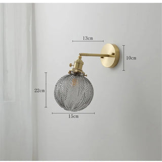 Celako™ Aurilo Wall Light | Copper Bedside Lighting