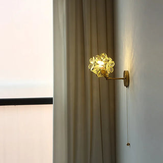 Celako™ Petali Wall Light | Glass Bedroom Lighting