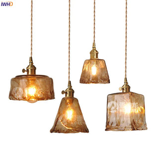 Celako™ Ambrus Pendant Light | Glass Dining Room Lighting