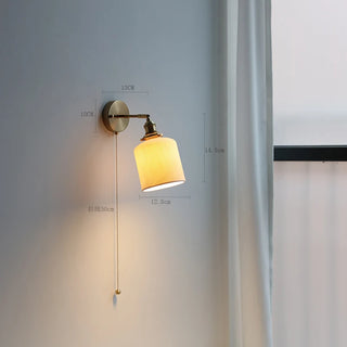 Celako™ Takumi Wall Light | Copper Bedside Lighting