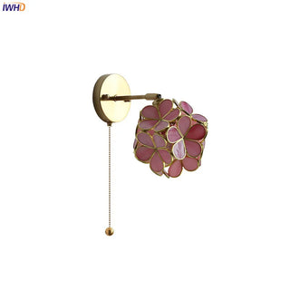 Celako™ Petali Wall Light | Glass Bedroom Lighting