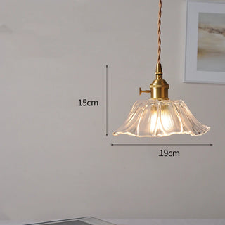 Celako™ Violetta Pendant Light | Glass Dining Room Lighting