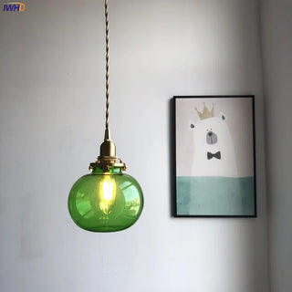 Celako™ Seruna Pendant Light | Glass Bedroom Lighting