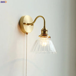Celako™ Vitrone Wall Light | Copper Bedroom Lighting