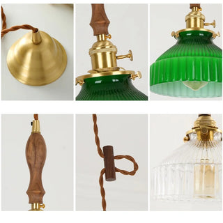 Celako™ Verdis Pendant Light | Glass Dining Room Lighting