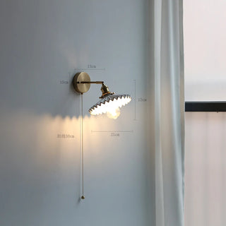 Celako™ Takumi Wall Light | Copper Bedside Lighting