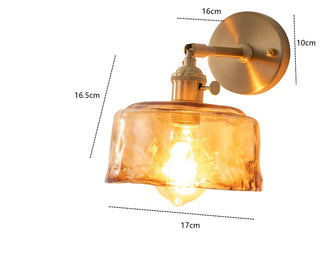 Celako™ Ambric Wall Light | Copper Bedroom Lighting