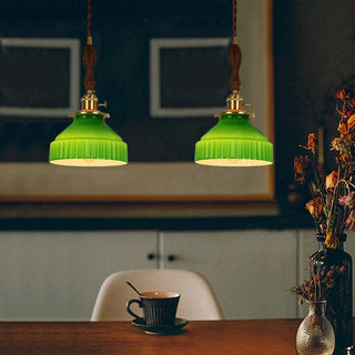 Celako™ Verdis Pendant Light | Glass Dining Room Lighting