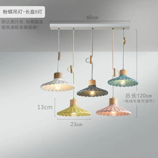Celako™ Cemara Pendant Light | Cement Dining Room Lighting
