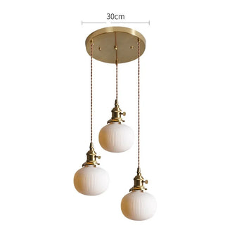 Celako™ Kaolia Pendant Light | Ceramic Dining Room Lighting