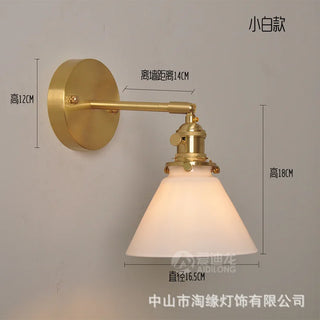 Celako™ Copa Wall Light | Copper Bedroom Lighting