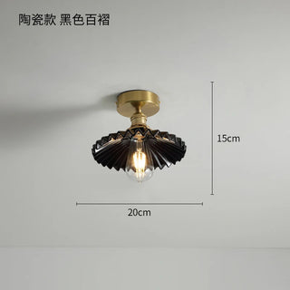 Celako™ Mistral Ceiling Light | Copper Bedroom Lighting