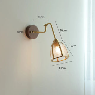 Celako™ Vercor Wall Light | Copper Bedside Lighting