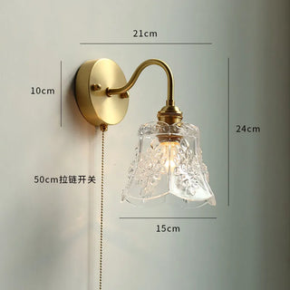 Celako™ Vistral Wall Light | Copper Bedroom Lighting